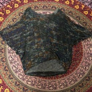 Small multicolor knit top